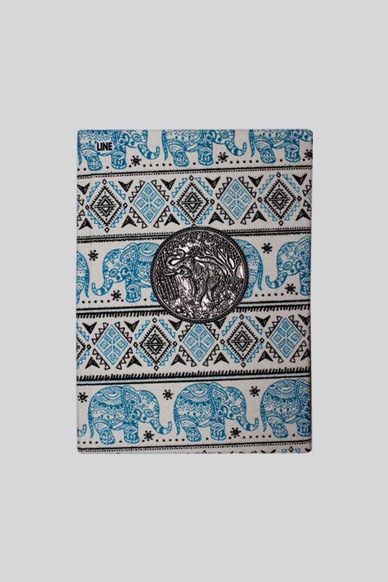 Handmade Elephant Print Notebook (NB-106) - Adult & Kids T-Shirts, Sweatshirts & Hoodies apparel design preview 1