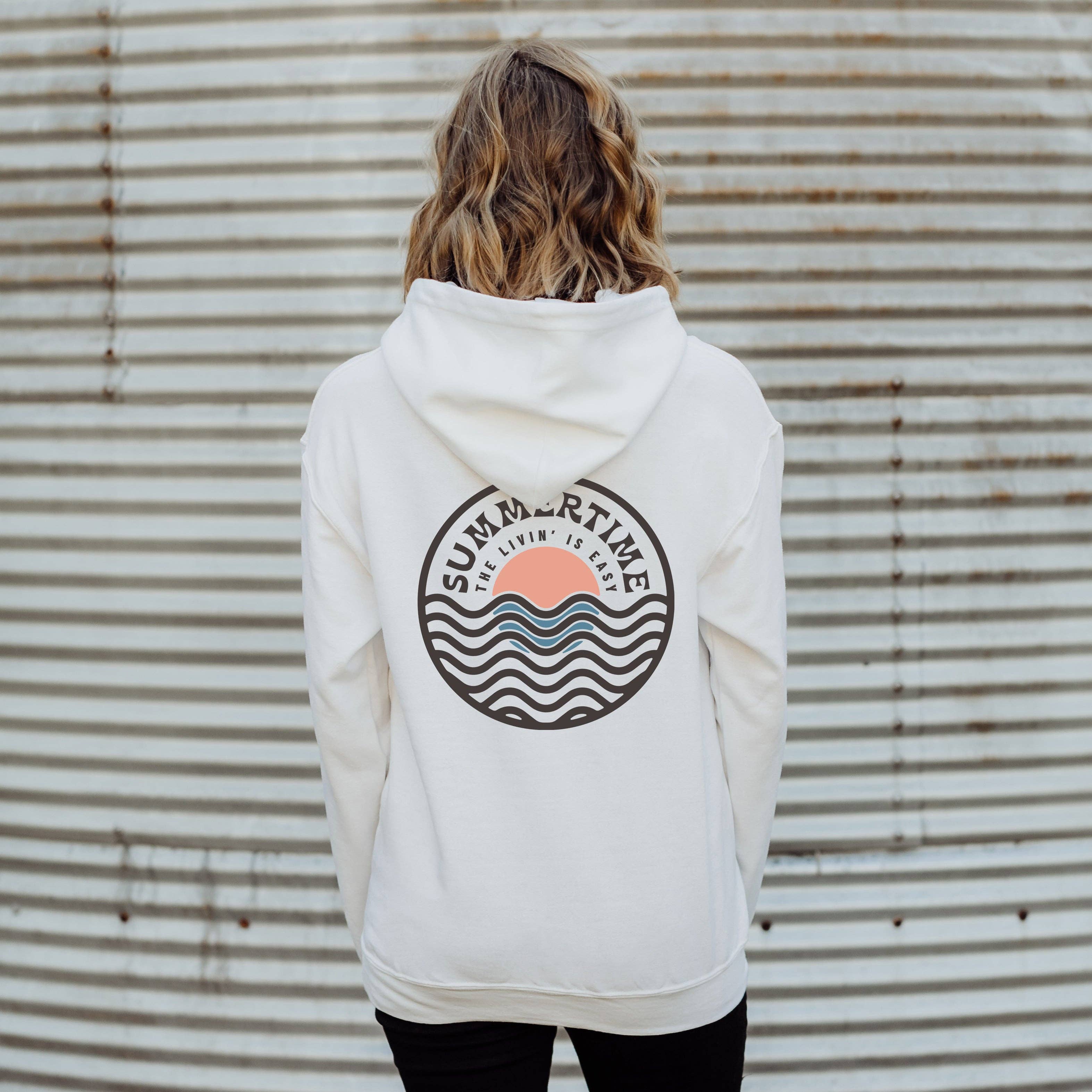 Summertime Beach Sizes S-2XL - Adult & Kids T-Shirts, Sweatshirts & Hoodies apparel design preview 1