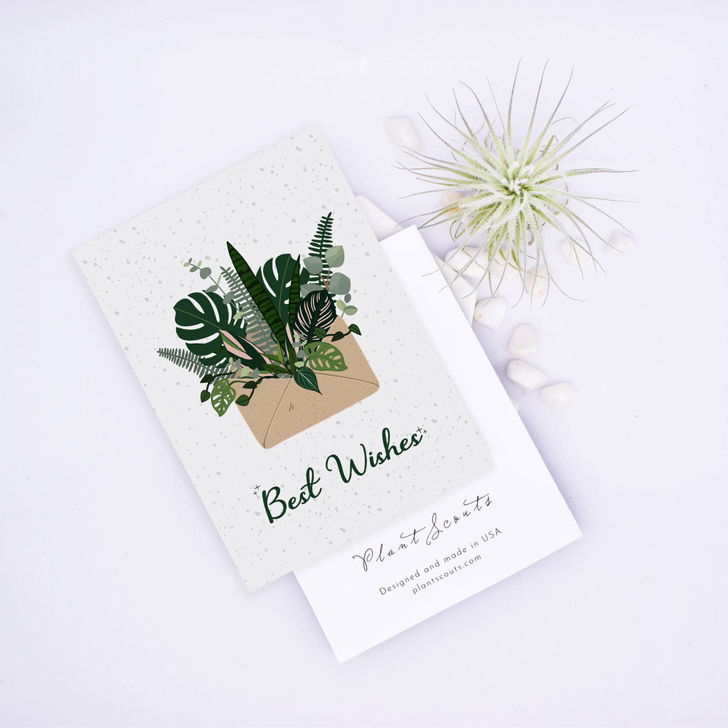 Best Wishes Holiday Card Botanical Surprise - Adult & Kids T-Shirts, Sweatshirts & Hoodies apparel design preview 1