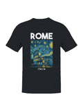 Rome Starry Night Colosseum Art Men's - Adult & Kids T-Shirts, Sweatshirts & Hoodies apparel design preview 1