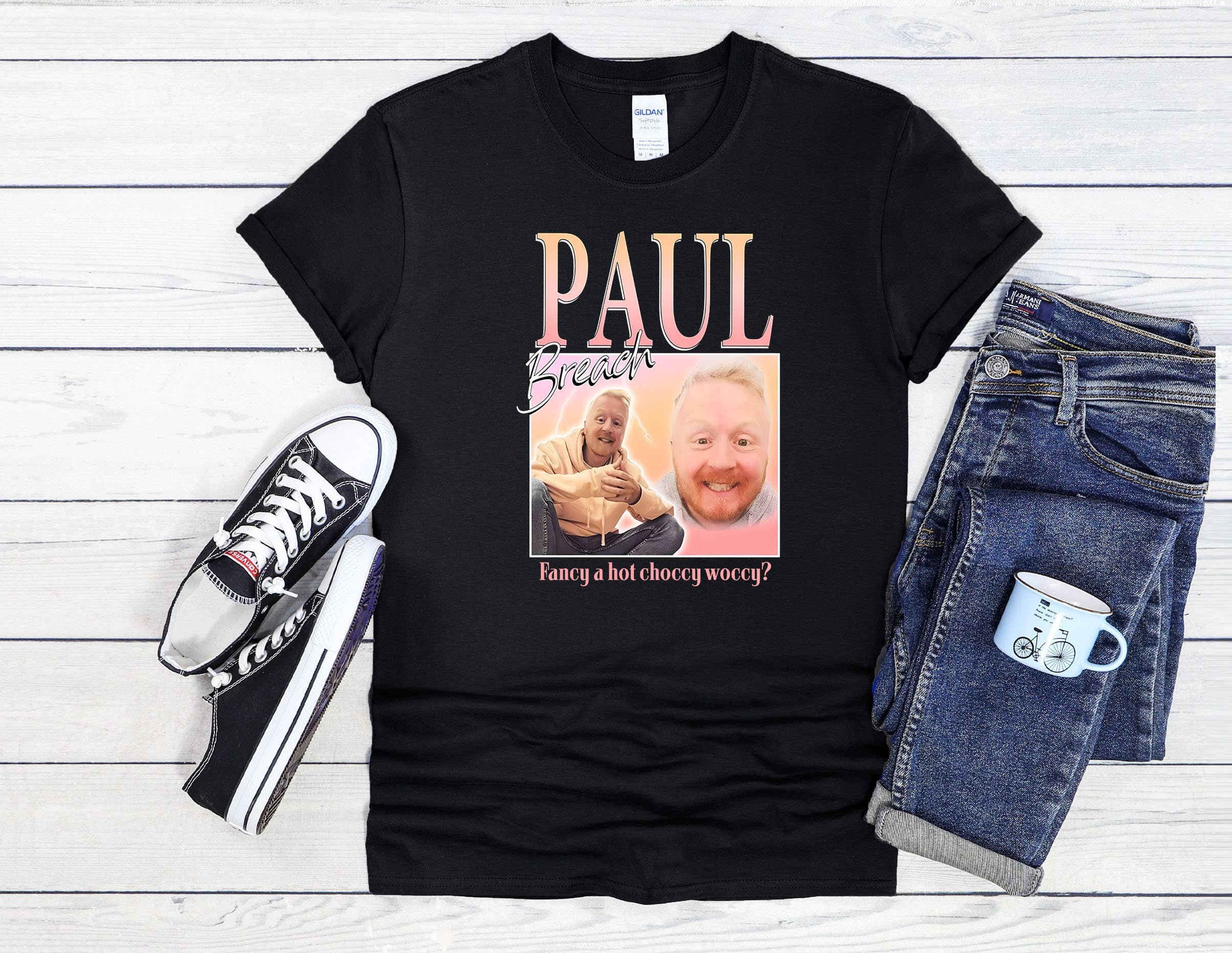 Paul Breach Choccy Woccy More - Adult & Kids T-Shirts, Sweatshirts & Hoodies apparel design preview 1