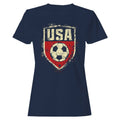 USA Soccer Grunge Emblem Women's - Adult & Kids T-Shirts, Sweatshirts & Hoodies apparel design preview 1