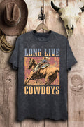 Long Live Cowboys Graphic Top - Adult & Kids T-Shirts, Sweatshirts & Hoodies apparel design preview 1