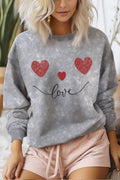 Love Heart Smile Graphic Mineral Brushed - Adult & Kids T-Shirts, Sweatshirts & Hoodies apparel design preview 1