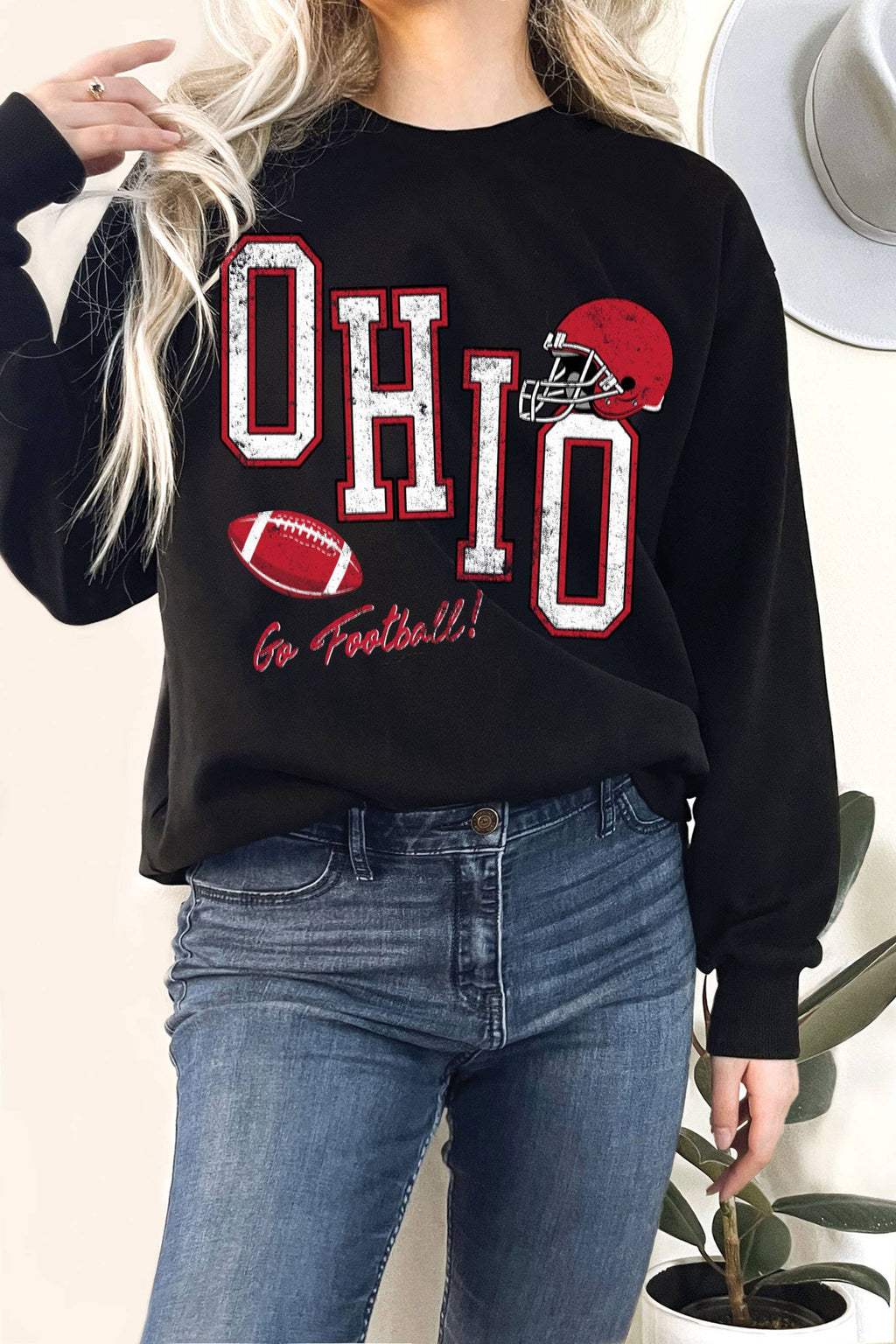 Ohio Football Graphic Terry - Adult & Kids T-Shirts, Sweatshirts & Hoodies apparel design preview 1