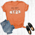 Halloween Bull Sheet Ghost Cows Graphic - Adult & Kids T-Shirts, Sweatshirts & Hoodies apparel design preview 1