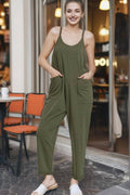 `.Spaghetti Strap Pocketed Cotton Jumpsuit - Adult & Kids T-Shirts, Sweatshirts & Hoodies apparel design preview 1