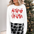 Jolly Santas Crewneck Christmas S-2XL - Adult & Kids T-Shirts, Sweatshirts & Hoodies apparel design preview 1