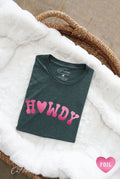 Howdy Foil Graphic - Adult & Kids T-Shirts, Sweatshirts & Hoodies apparel design preview 1