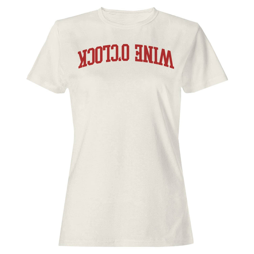 Wine O'clock Funny Quote Women's - Adult & Kids T-Shirts, Sweatshirts & Hoodies apparel design preview 1