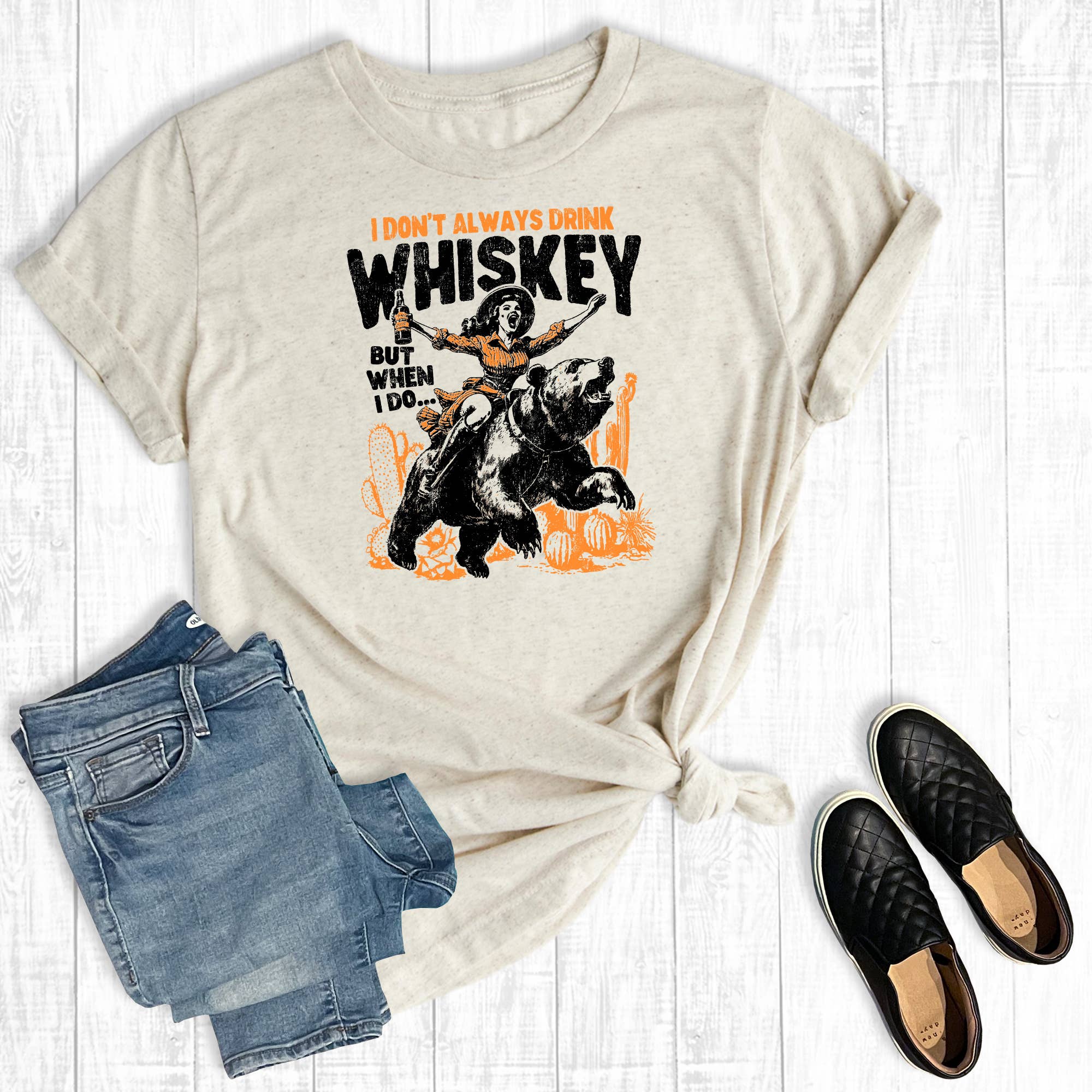 Western Funny But When I Do Graphic - Adult & Kids T-Shirts, Sweatshirts & Hoodies apparel design preview 1