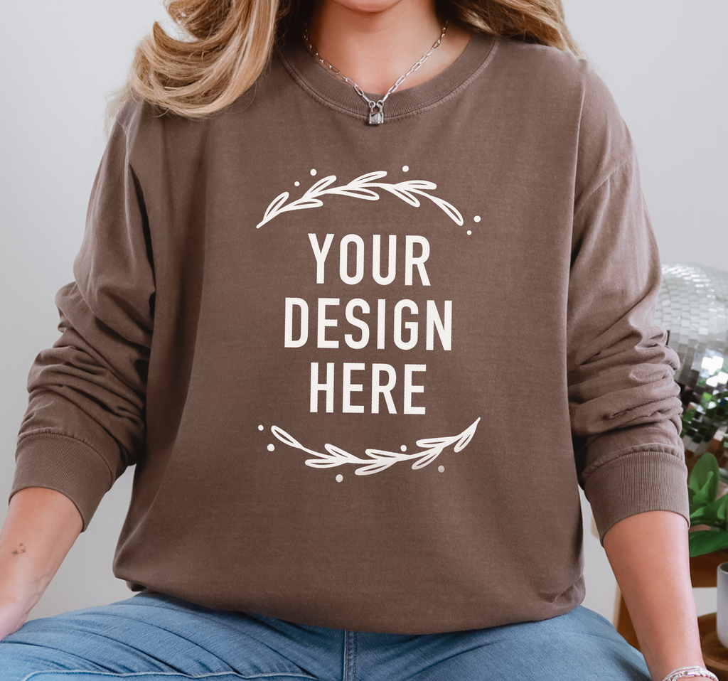 Custom Logo One Print, Comfort Colors® - Adult & Kids T-Shirts, Sweatshirts & Hoodies apparel design preview 1