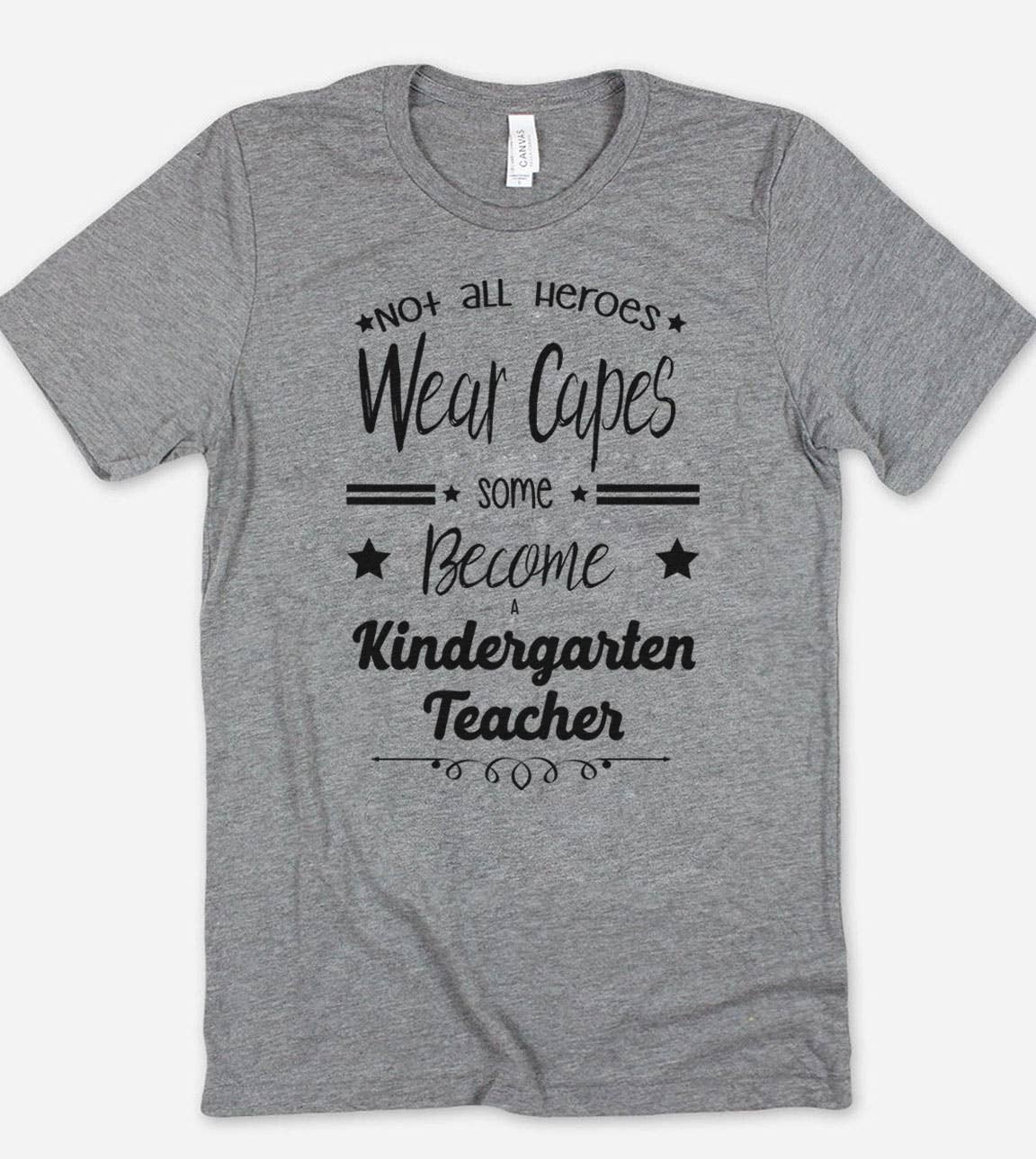 Hero Kindergarten Teacher Education Gift - Adult & Kids T-Shirts, Sweatshirts & Hoodies apparel design preview 1