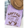 Coffee Beforetalkie Mineral Wash - Adult & Kids T-Shirts, Sweatshirts & Hoodies apparel design preview 1
