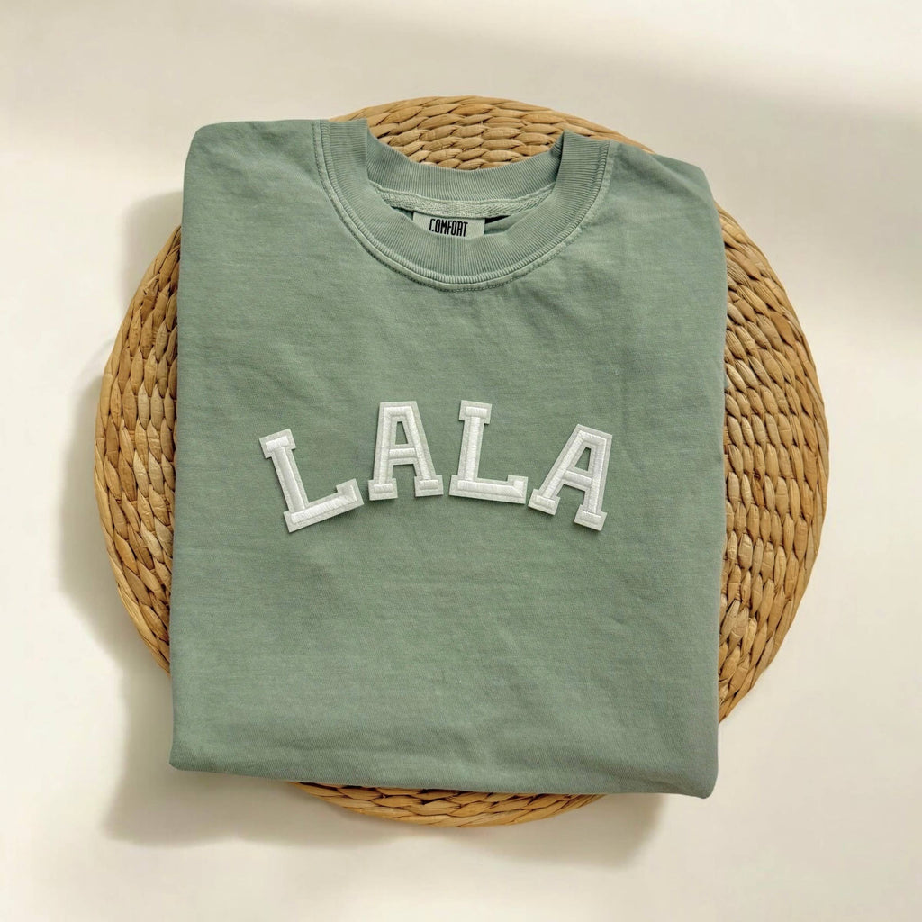 Comfort Colors Lala Grandma Gift Ideas - Adult & Kids T-Shirts, Sweatshirts & Hoodies apparel design preview 1