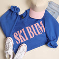Ski Bum Suede-Like Flocked Logo Heavyweight - Adult & Kids T-Shirts, Sweatshirts & Hoodies apparel design preview 1