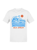 Sea Spray Surfing Wave Art Men's - Adult & Kids T-Shirts, Sweatshirts & Hoodies apparel design preview 1