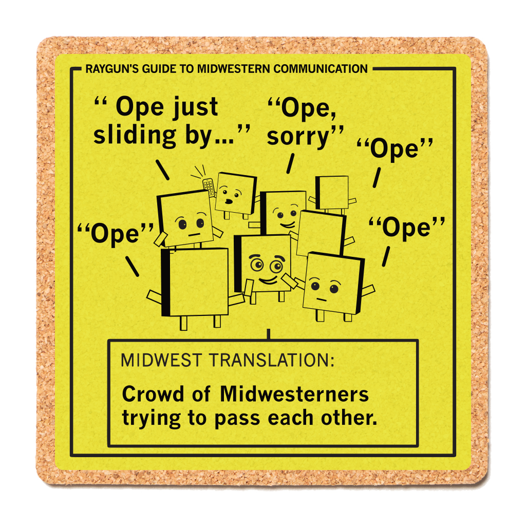 Midwestern Communication: Crowd of Midwesterners Cork - Adult & Kids T-Shirts, Sweatshirts & Hoodies apparel design preview 1