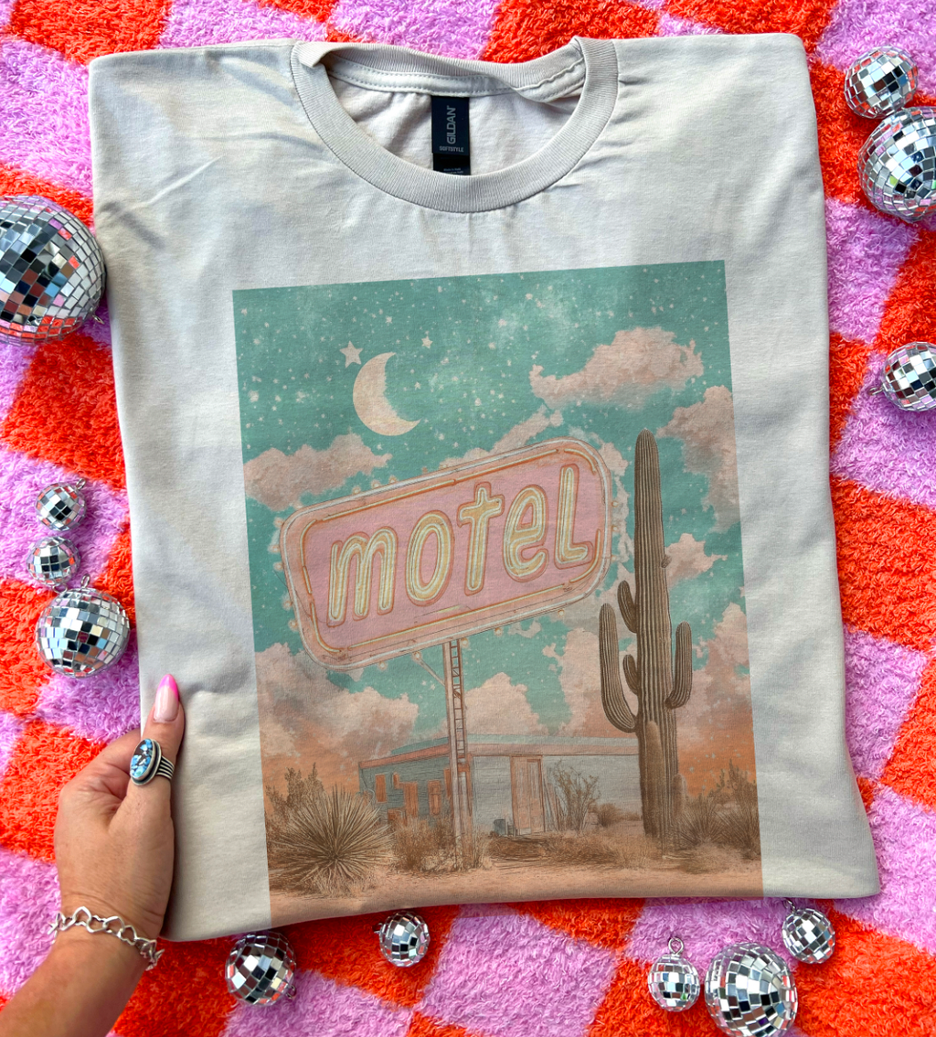 Disco Pop Motel Key Memory - Adult & Kids T-Shirts, Sweatshirts & Hoodies apparel design preview 1