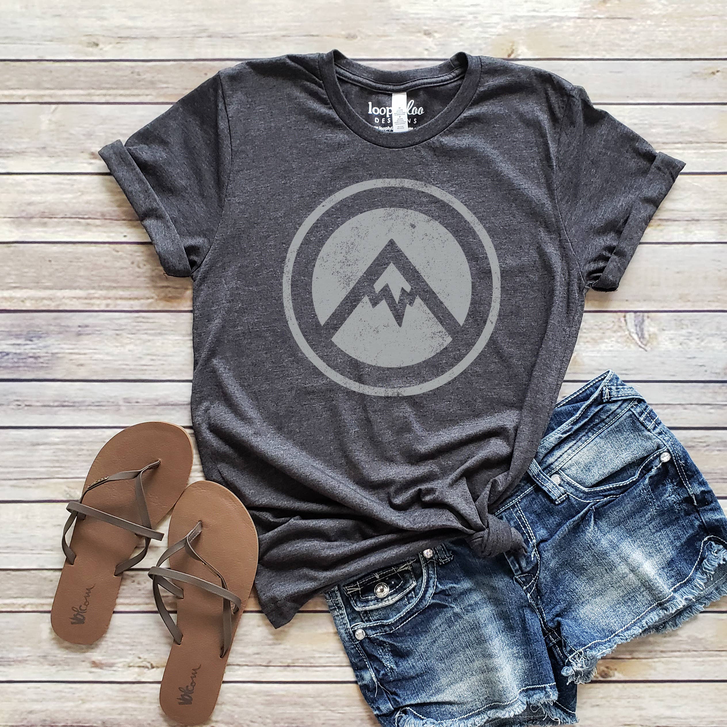 Mountain Outdoor Sizes XS-2XL - Adult & Kids T-Shirts, Sweatshirts & Hoodies apparel design preview 1