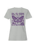 Moth with Skull and Floral Elements Women's - Adult & Kids T-Shirts, Sweatshirts & Hoodies apparel design preview 1