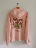 Drink Local Coffee Rose - Adult & Kids T-Shirts, Sweatshirts & Hoodies apparel design preview 1
