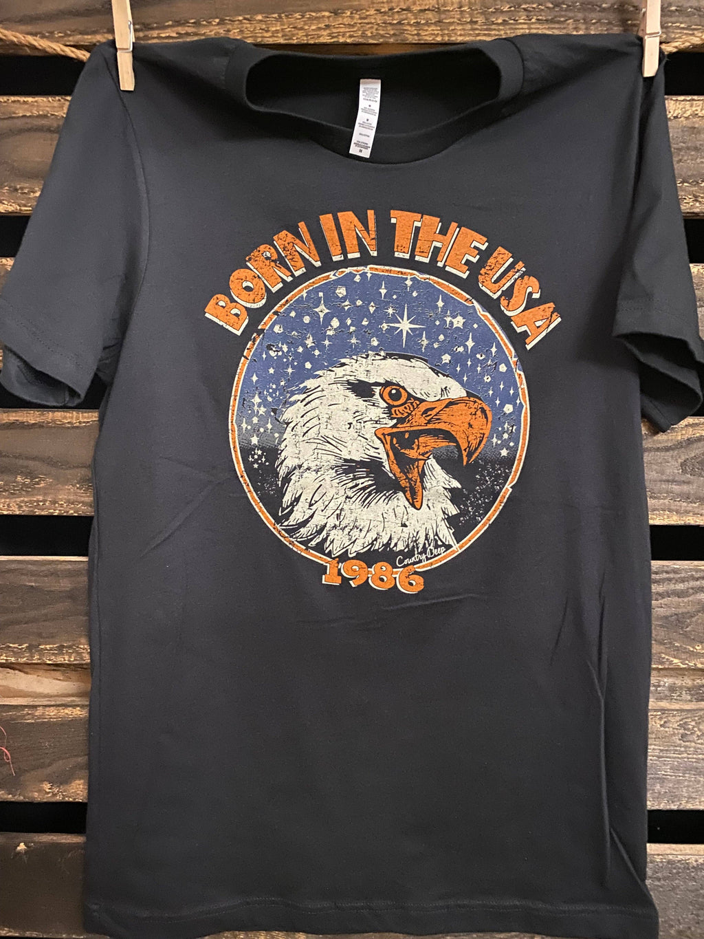 Born in the USA - Adult & Kids T-Shirts, Sweatshirts & Hoodies apparel design preview 1