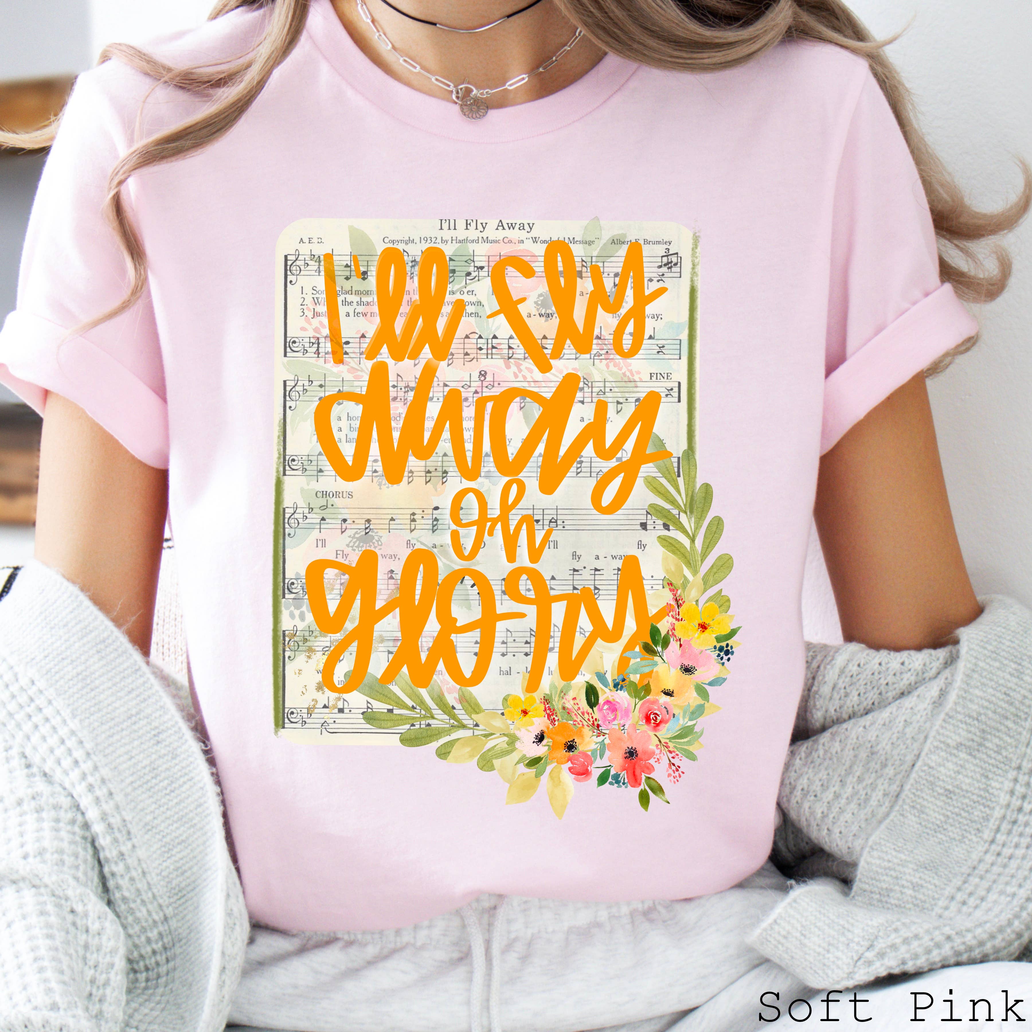 I'Ll Fly Away Graphic Bella Canvas - Adult & Kids T-Shirts, Sweatshirts & Hoodies apparel design preview 1