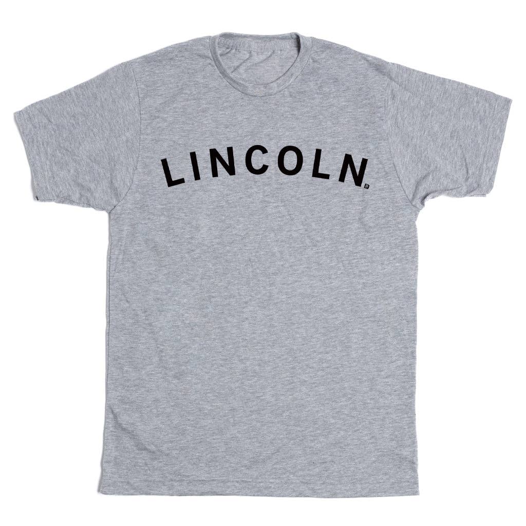 Lincoln Curved Logo - Adult & Kids T-Shirts, Sweatshirts & Hoodies apparel design preview 1