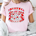 Valentine Friendship Bracelet Graphic Bella Canvas - Adult & Kids T-Shirts, Sweatshirts & Hoodies apparel design preview 1