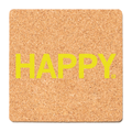 Happy Cork Coaster - Adult & Kids T-Shirts, Sweatshirts & Hoodies apparel design preview 1
