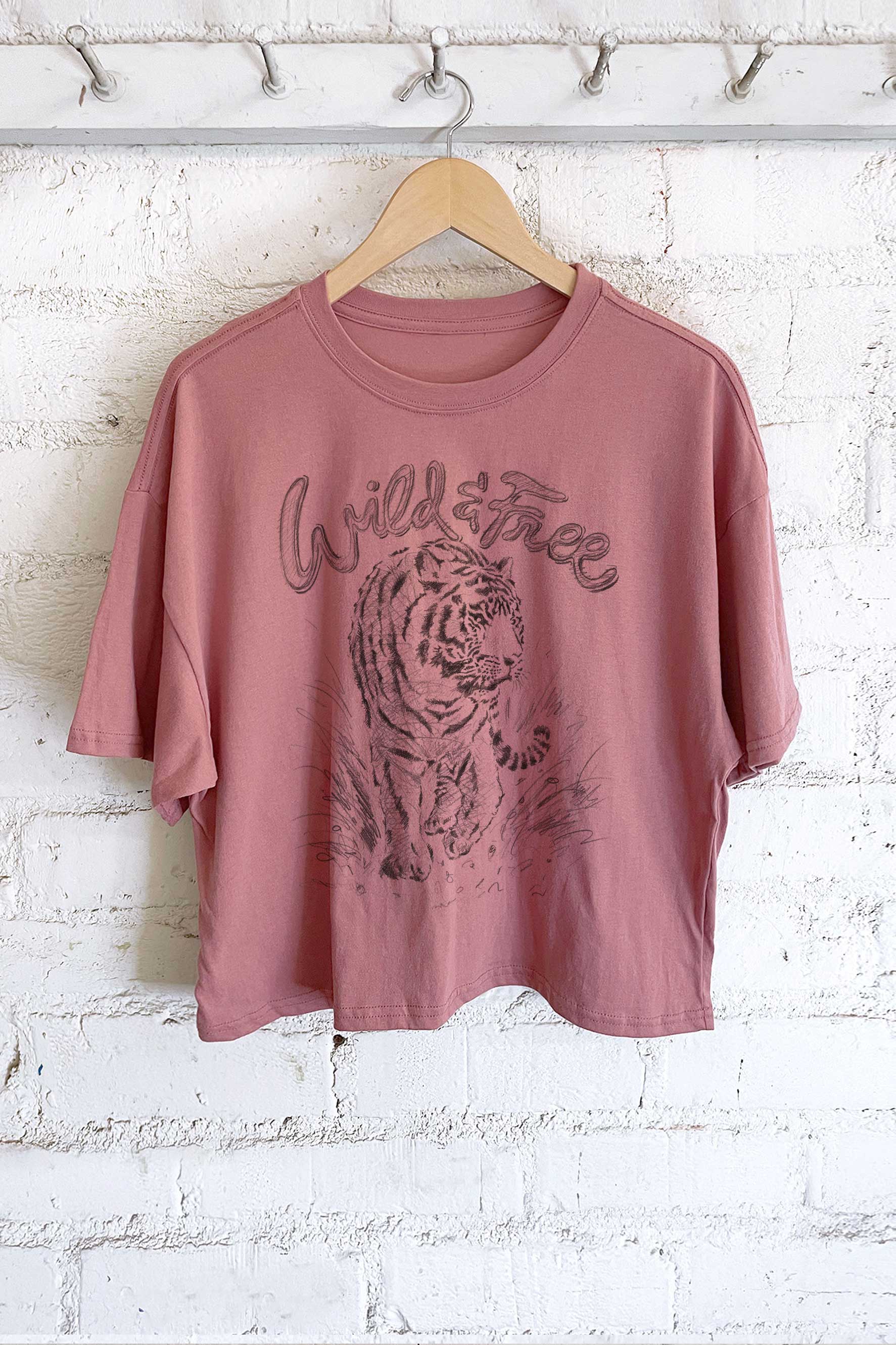 Hand Drawing Tiger - Adult & Kids T-Shirts, Sweatshirts & Hoodies apparel design preview 1