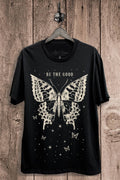 Be the Good Butterfly Graphic Top - Adult & Kids T-Shirts, Sweatshirts & Hoodies apparel design preview 1