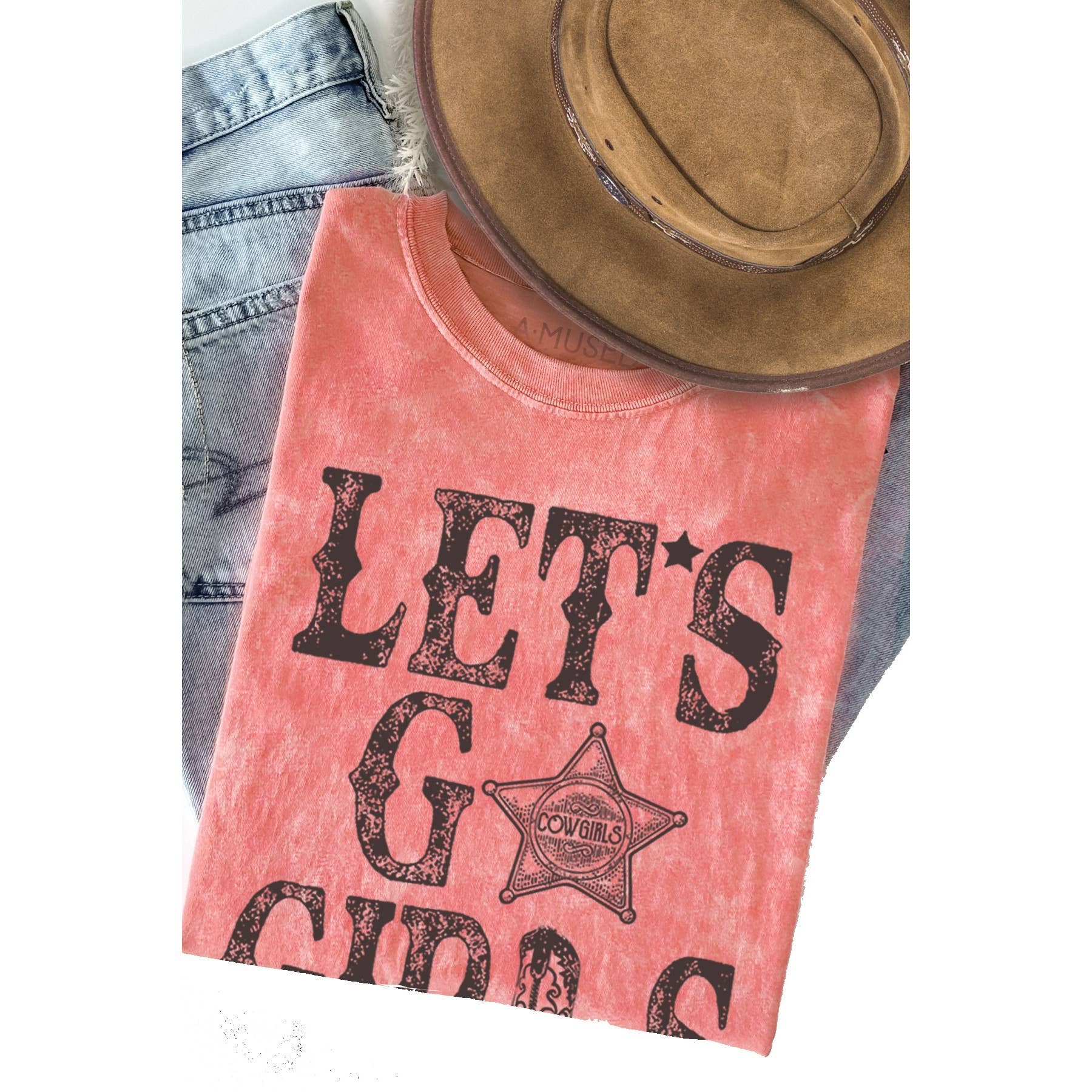 Let S Go Girls Mineral Wash - Adult & Kids T-Shirts, Sweatshirts & Hoodies apparel design preview 1