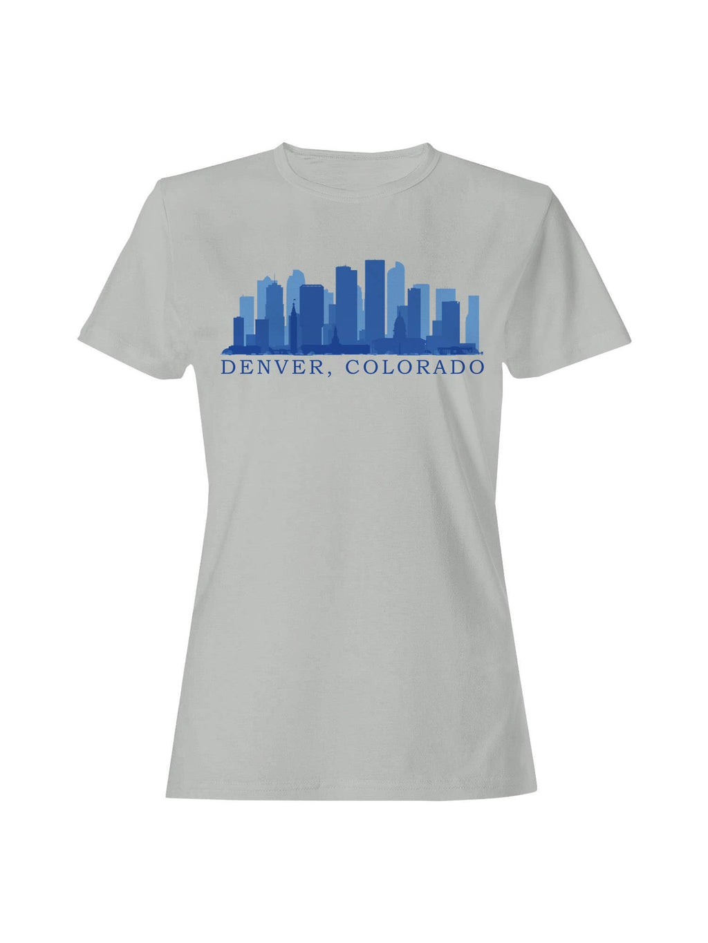 Denver Colorado Skyline Art Women's - Adult & Kids T-Shirts, Sweatshirts & Hoodies apparel design preview 1