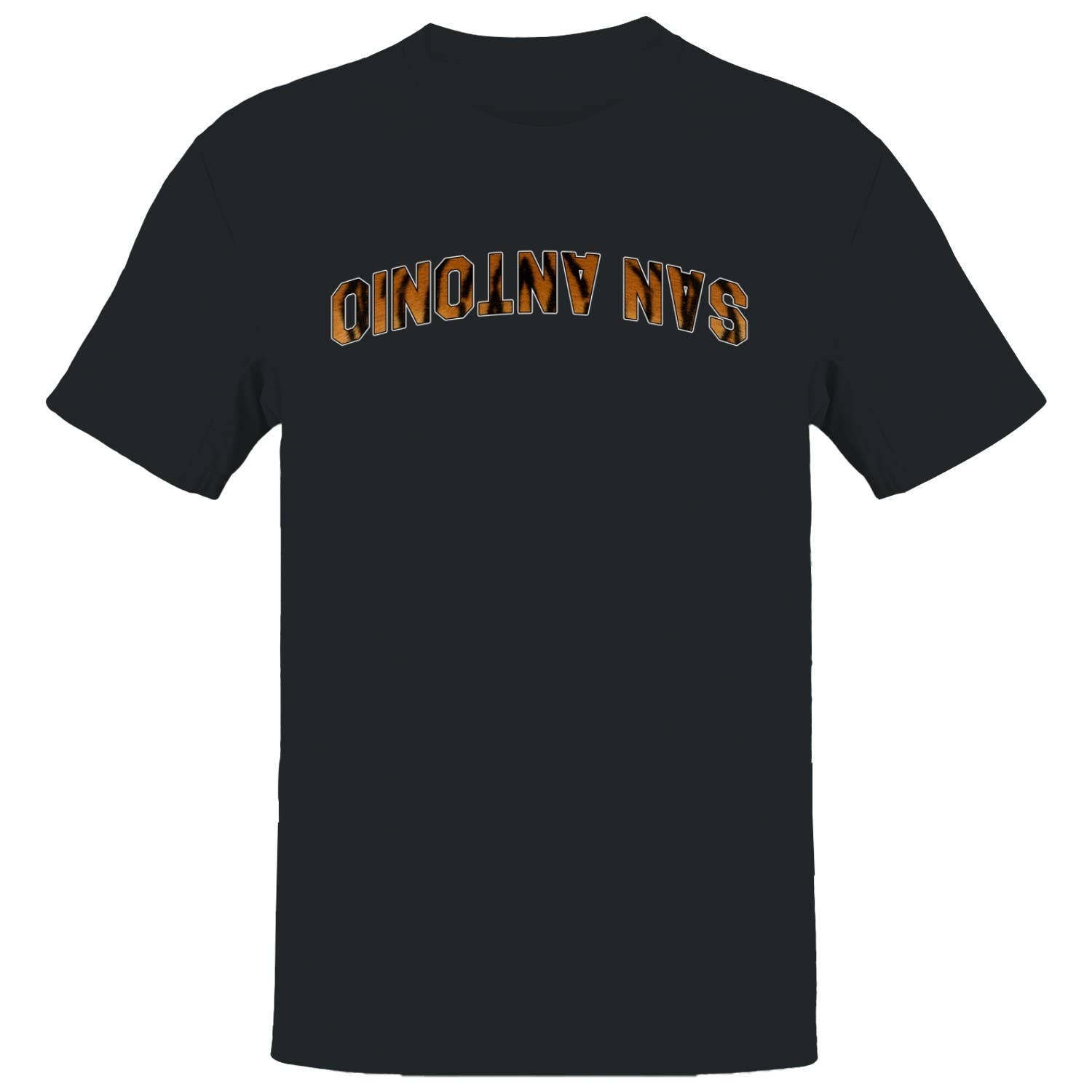 San Antonio Tiger Print Arch Men's - Adult & Kids T-Shirts, Sweatshirts & Hoodies apparel design preview 1