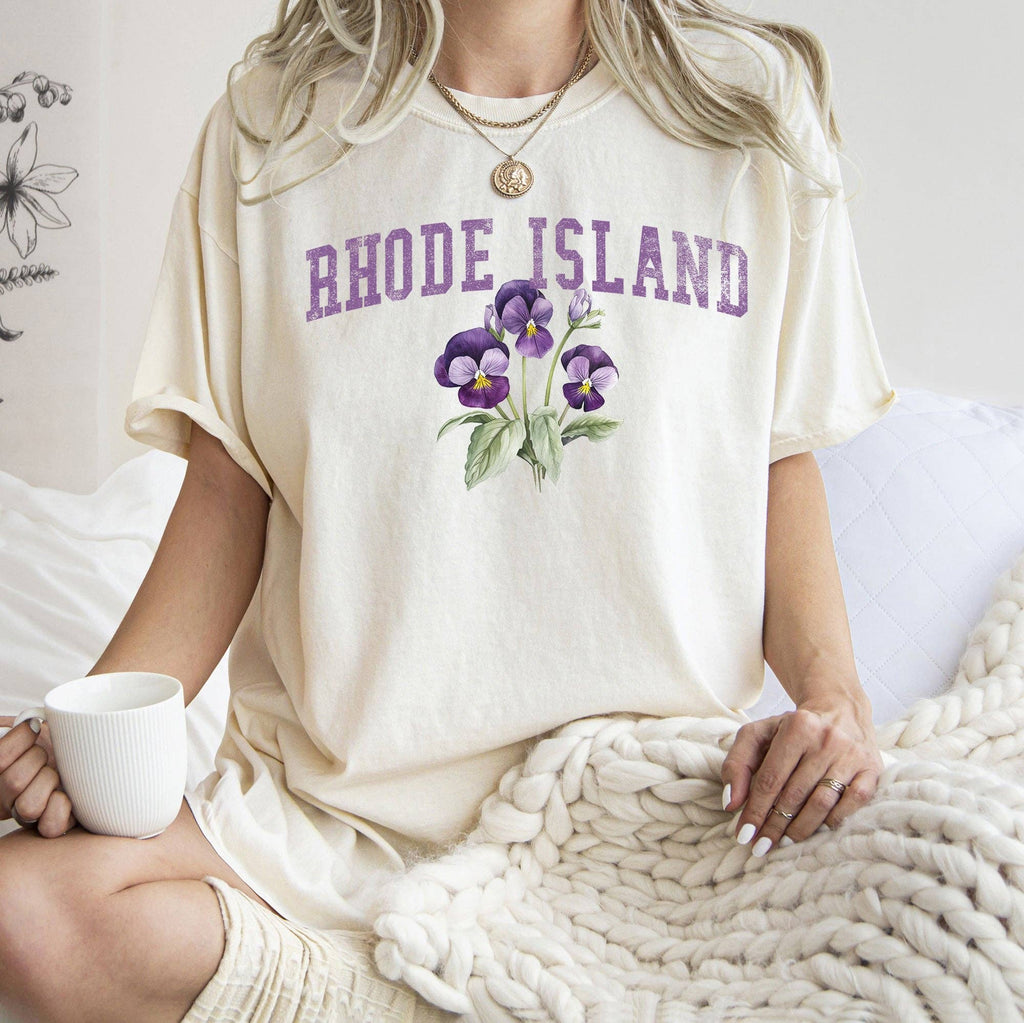 Rhode Island State Flower - Adult & Kids T-Shirts, Sweatshirts & Hoodies apparel design preview 1