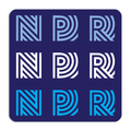 Npr 90's Logo Repeating Die-Cut Sticker - Adult & Kids T-Shirts, Sweatshirts & Hoodies apparel design preview 1