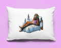 His Hers Funny Sleeping Sasquatch Pillow Case Set - Adult & Kids T-Shirts, Sweatshirts & Hoodies apparel design preview 1