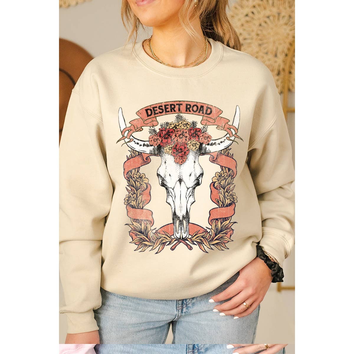 Desert Road Vintage Graphic - Adult & Kids T-Shirts, Sweatshirts & Hoodies apparel design preview 1