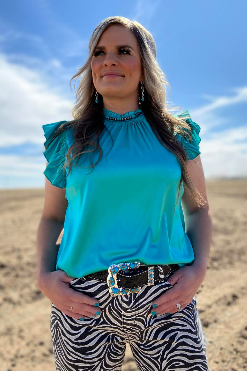 Babydoll Top Turquoise - Adult & Kids T-Shirts, Sweatshirts & Hoodies apparel design preview 1
