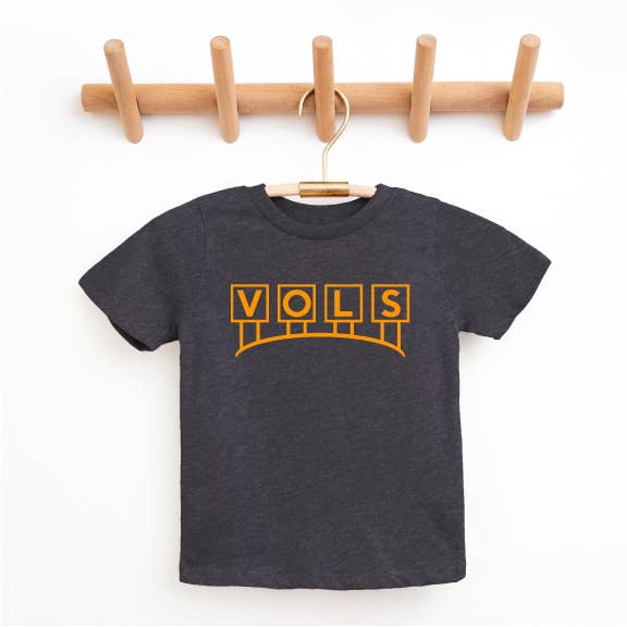 Youth Vols Stadium Billboard Premium Dk. Gray - Adult & Kids T-Shirts, Sweatshirts & Hoodies apparel design preview 1