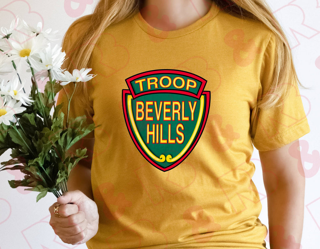 Troop Beverly Hills Retro Trendy Preppy Style - Adult & Kids T-Shirts, Sweatshirts & Hoodies apparel design preview 1
