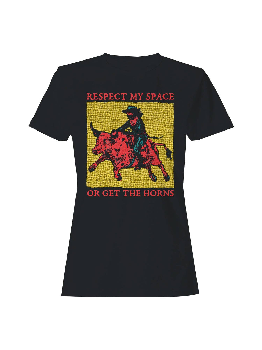 Respect My Space Cowboy Graphic Women's - Adult & Kids T-Shirts, Sweatshirts & Hoodies apparel design preview 1