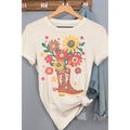 Cowboots with Flowers - Adult & Kids T-Shirts, Sweatshirts & Hoodies apparel design preview 1