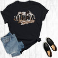 Western Outlaw Leopard Cowhide Graphic - Adult & Kids T-Shirts, Sweatshirts & Hoodies apparel design preview 1