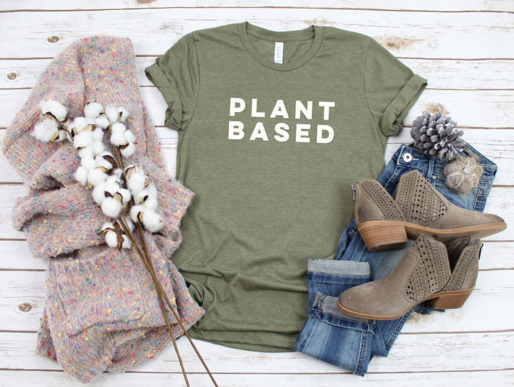 Plant Based - Adult & Kids T-Shirts, Sweatshirts & Hoodies apparel design preview 1