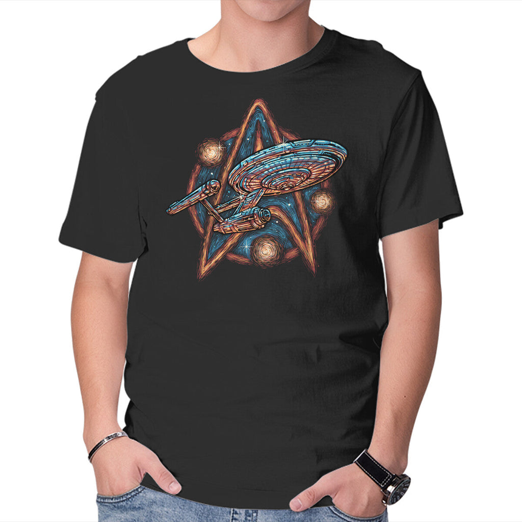 Journey To The Stars And Beyond - Adult & Kids T-Shirts, Sweatshirts & Hoodies apparel design preview 1