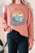 Rocky Mountains Colorado Cabin Graphic Terry - Adult & Kids T-Shirts, Sweatshirts & Hoodies apparel design preview 1