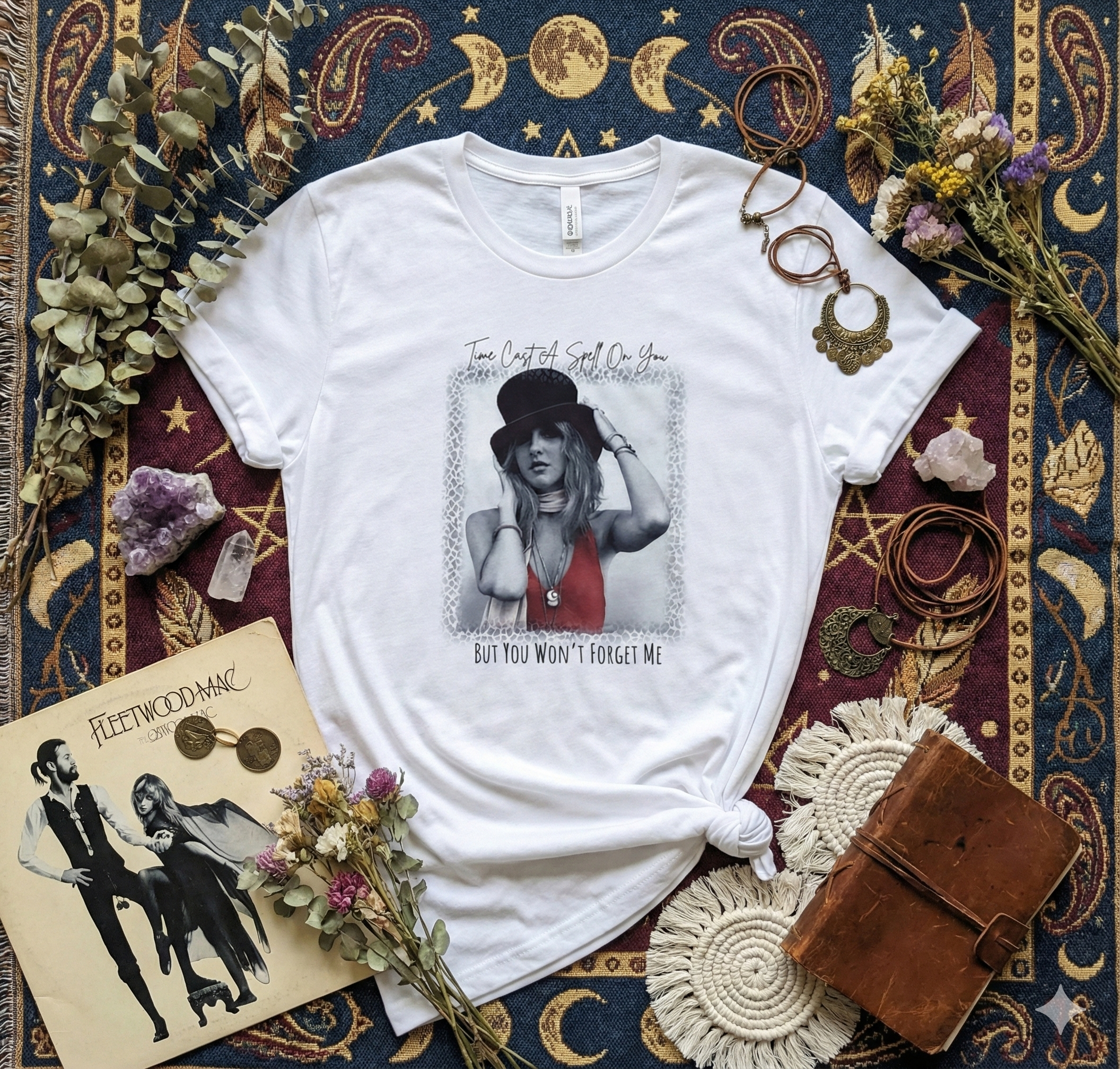 Retro Time Cast A Spell On You Stevie Graphic - Adult & Kids T-Shirts, Sweatshirts & Hoodies apparel design preview 1